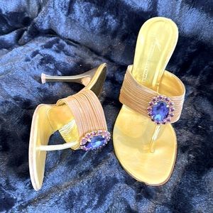 ‘Sex in the City’ Vicini High Heel Sandals Size 40 but fits like a size 9 US.